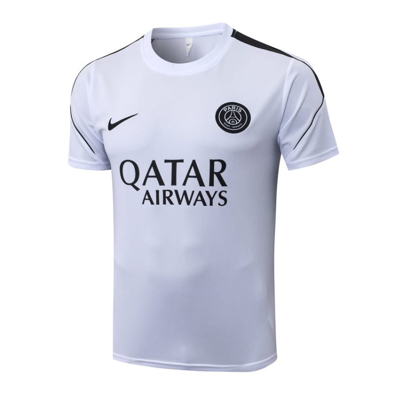 Ensemble Maillot Short PSG 2026 2027 Blanc Noir (3) Ensemble Maillot Short PSG 2026 2027 Blanc Noir