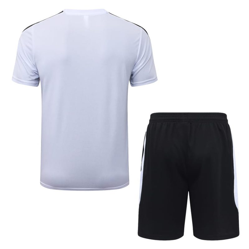 Ensemble Maillot Short PSG 2026 2027 Blanc Noir (4) Ensemble Maillot Short PSG 2026 2027 Blanc Noir