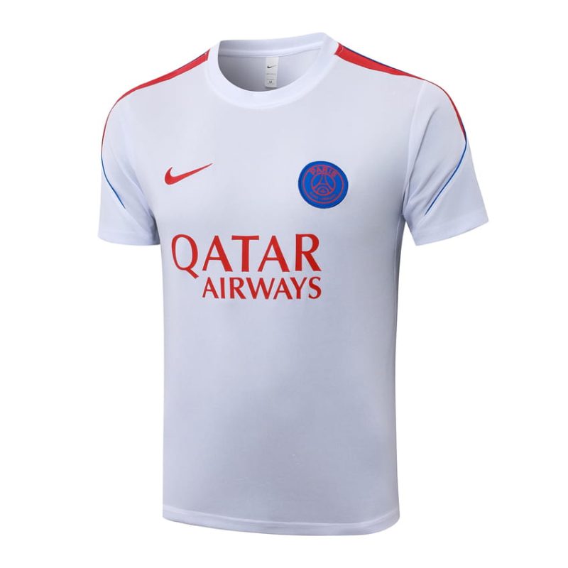 Ensemble Maillot Short PSG 2026 2027 Blanc Rouge (3) Ensemble Maillot Short PSG 2026 2027 Blanc Rouge