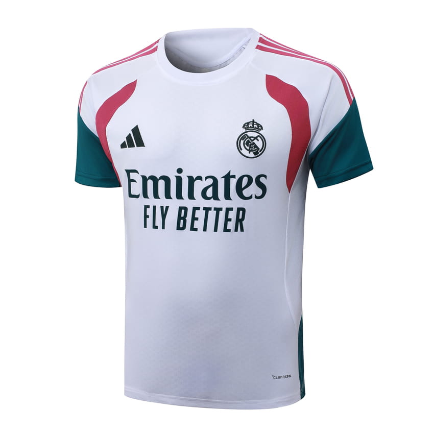 Ensemble Maillot Short Real Madrid 2026 2027 Blanc Rouge