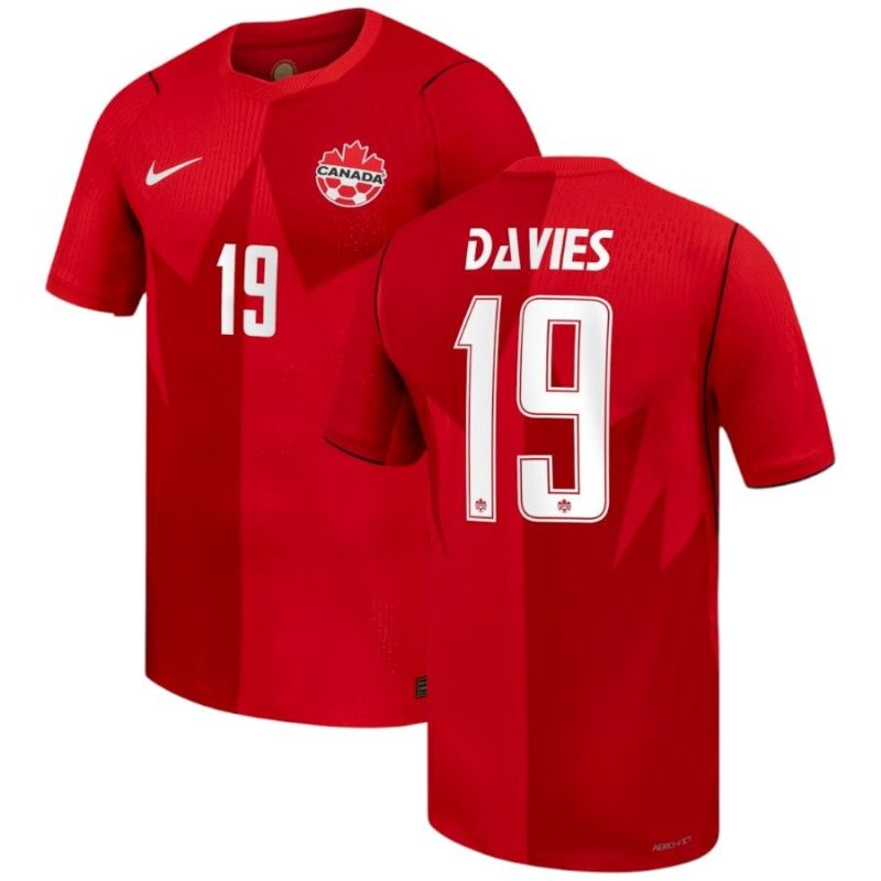 Maillot Canada Domicile 2026 2027 Davies (1)