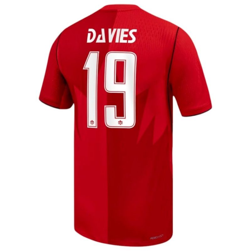 Maillot Canada Domicile 2026 2027 Davies (2) Maillot Canada Domicile 2026 2027 Davies (2)