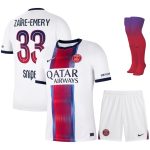 Maillot Kit Enfant PSG Exterieur 2026 2027 Zaire Emery