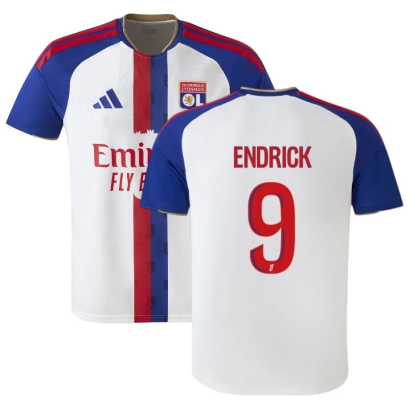 Maillot OL Domicile 2026 2027 Endrick (1)
