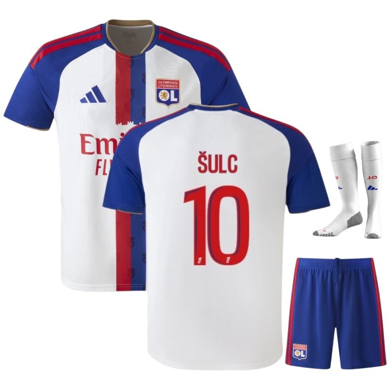Maillot OL Kit Enfant Domicile 2026 2027 Sulc