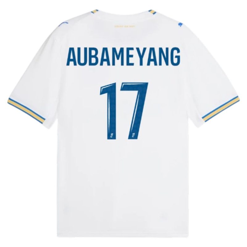 Maillot OM Domicile 2026 2027 Aubameyang (2) Maillot OM Domicile 2026 2027 Aubameyang (2)