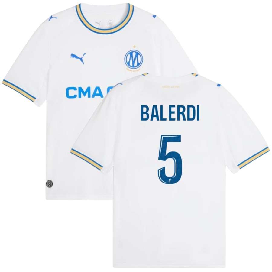 Maillot OM Domicile 2026 2027 Balerdi (1)