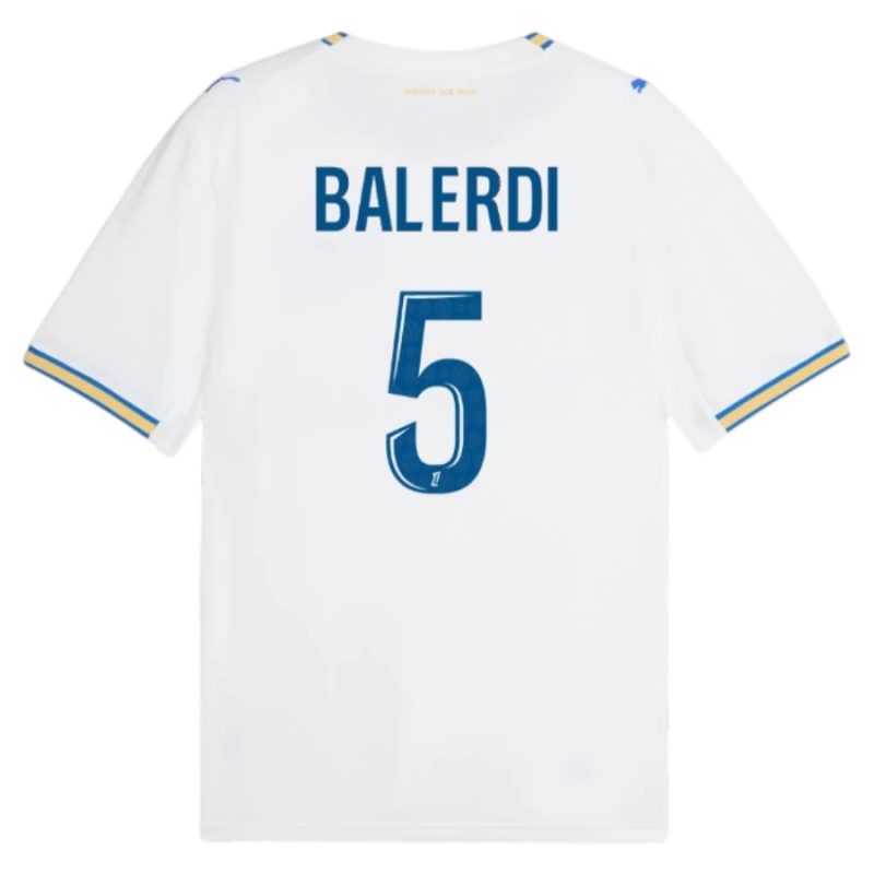 Maillot OM Domicile 2026 2027 Balerdi (2) Maillot OM Domicile 2026 2027 Balerdi (2)