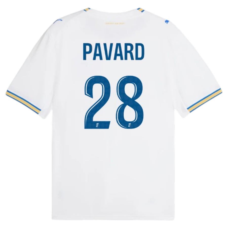 Maillot OM Domicile 2026 2027 Pavard (2)
