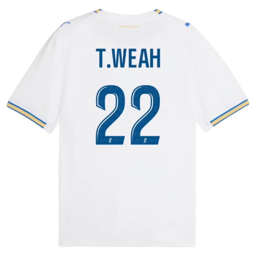 Maillot OM Domicile 2026 2027 Weah (2)