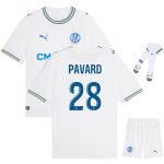 Maillot OM Domicile Kit Enfant 2025 2026 Pavard