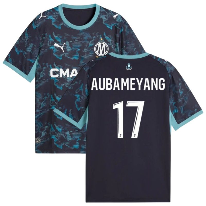 Maillot OM Exterieur 2026 2027 Aubameyang