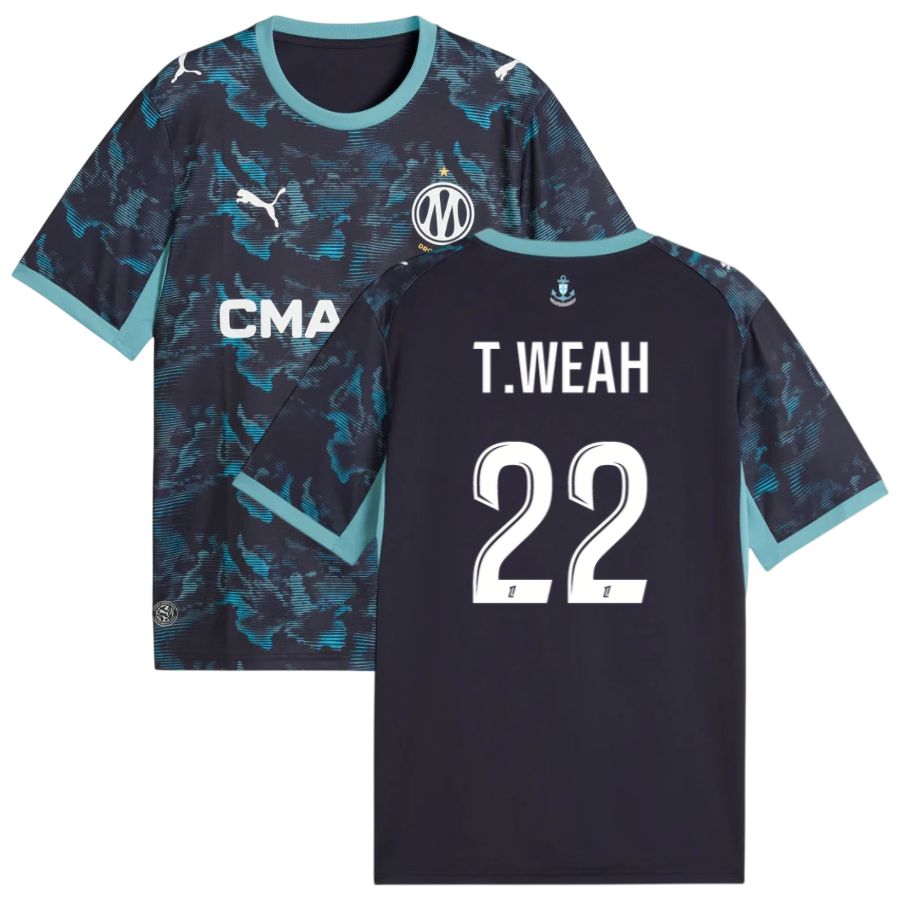 Maillot OM Exterieur 2026 2027 Weah