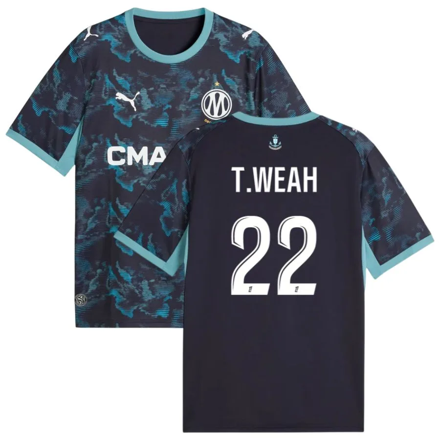 Maillot OM Exterieur 2026 2027 Weah