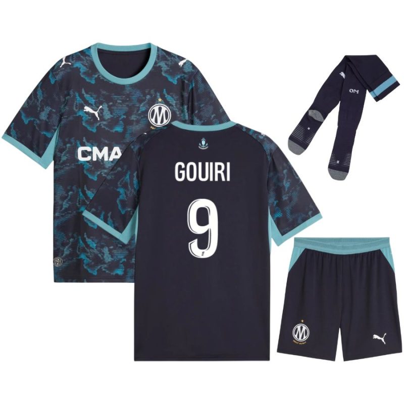 Maillot OM Kit Enfant Exterieur 2026 2027 Gouiri