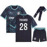 Maillot OM Kit Enfant Exterieur 2026 2027 Pavard