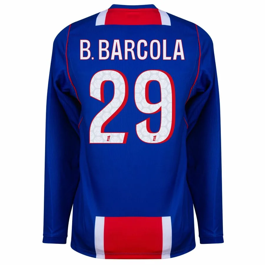 Maillot PSG Domicile 2026 2027 Manches Longues Barcola (2)