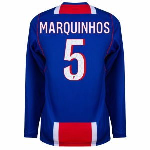 Maillot PSG Domicile 2026 2027 Manches Longues Marquinhos (2)