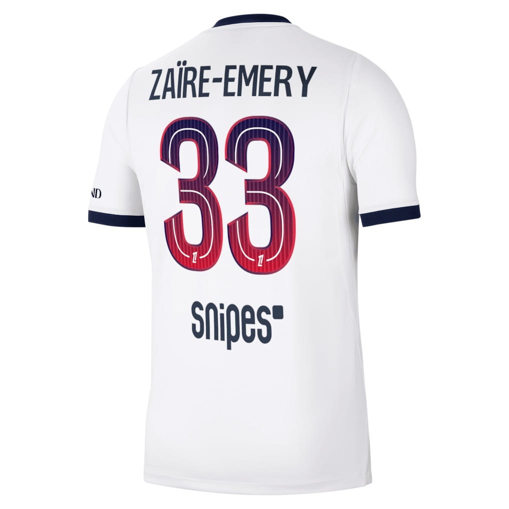 Maillot PSG Exterieur 2026 2027 Zaire Emery