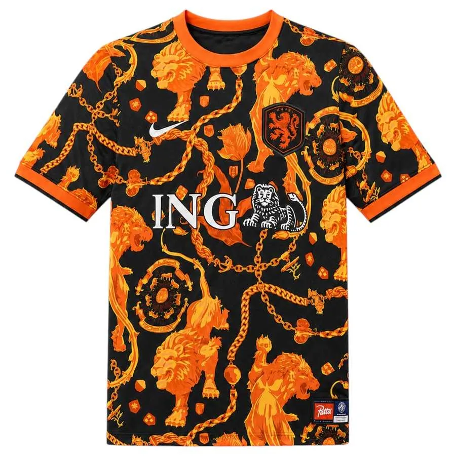 Maillot Pays Bas Pre-Match Nike x Patta Academy Pro (1)