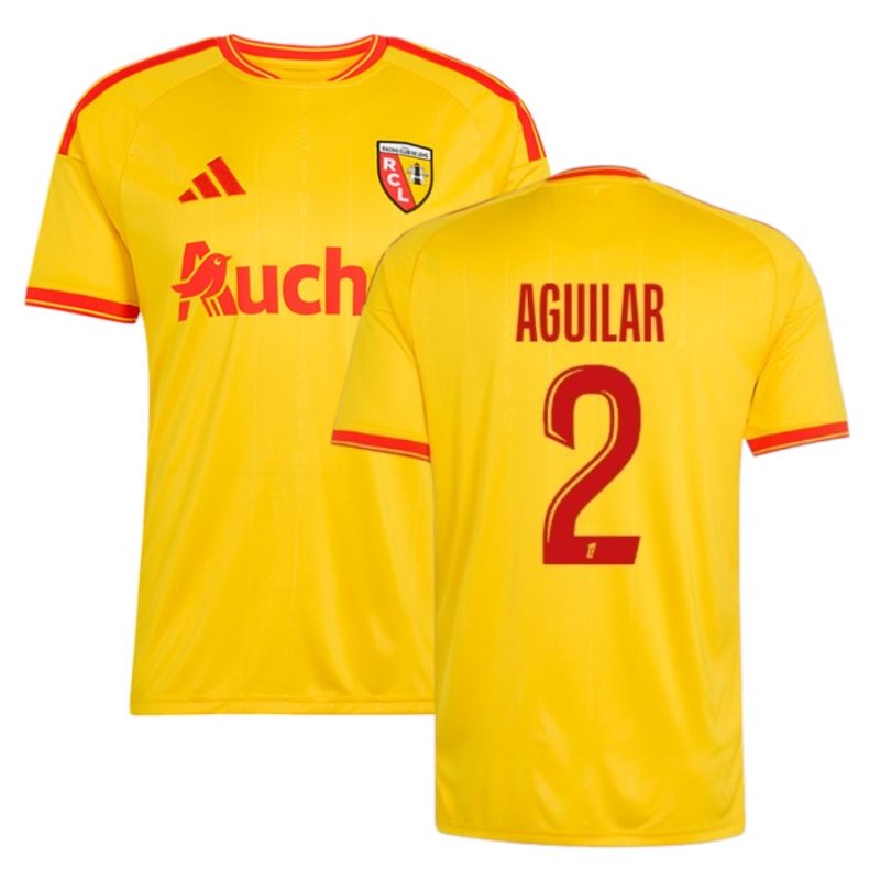 Maillot RC Lens Domicile 2026 2027 Aguilar (1)