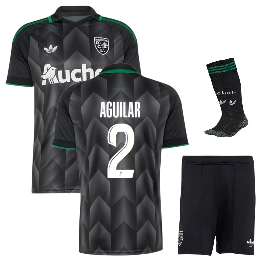 Maillot RC Lens Kit Enfant Exterieur 2026 2027 Aguilar
