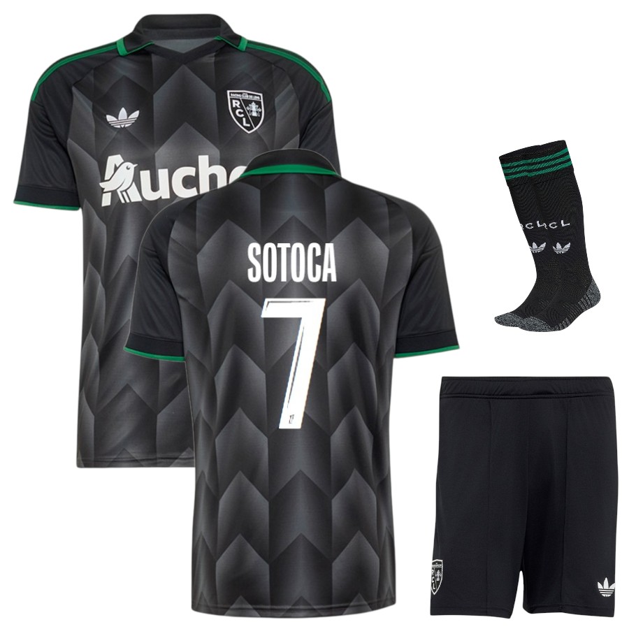 Maillot RC Lens Kit Enfant Exterieur 2026 2027 Sotoca