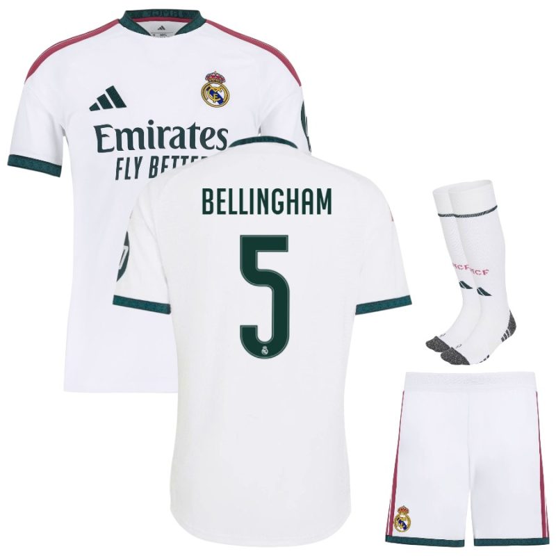 Maillot Real Madrid Kit Enfant Domicile 2026 2027 Bellingham