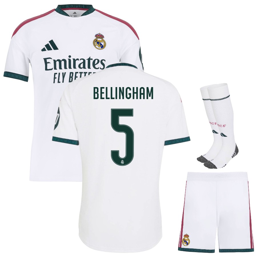 Maillot Real Madrid Kit Enfant Domicile 2026 2027 Bellingham