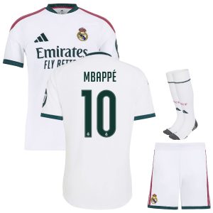 Maillot Real Madrid Kit Enfant Domicile 2026 2027 Mbappe