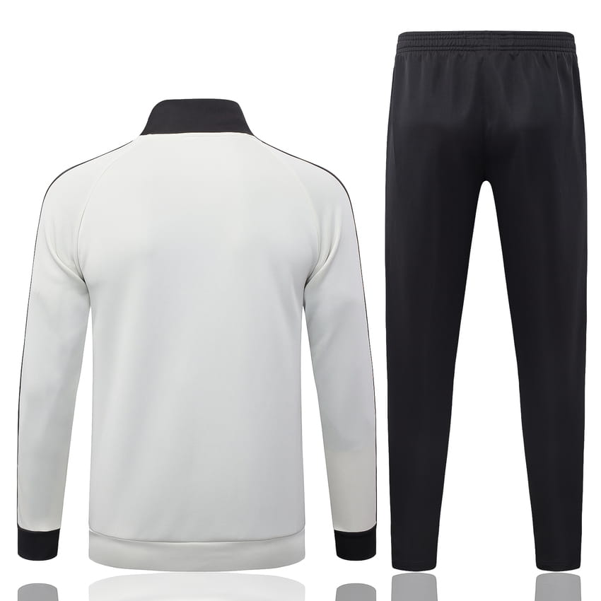 Survetement Allemagne Veste 2026 2027 Blanc Cassé