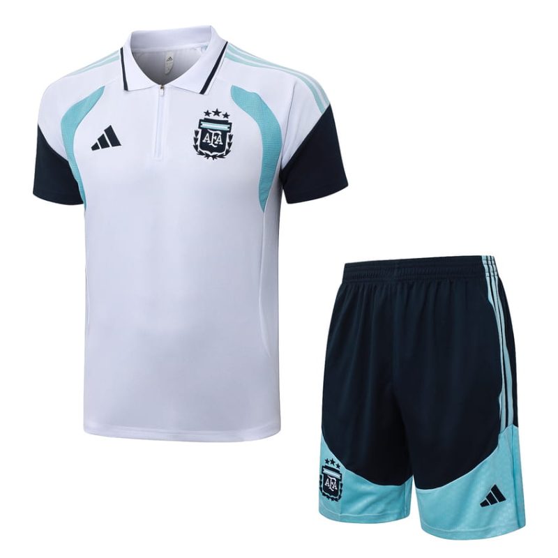 Survetement Argentine Polo 2026 2027 Blanc Bleu