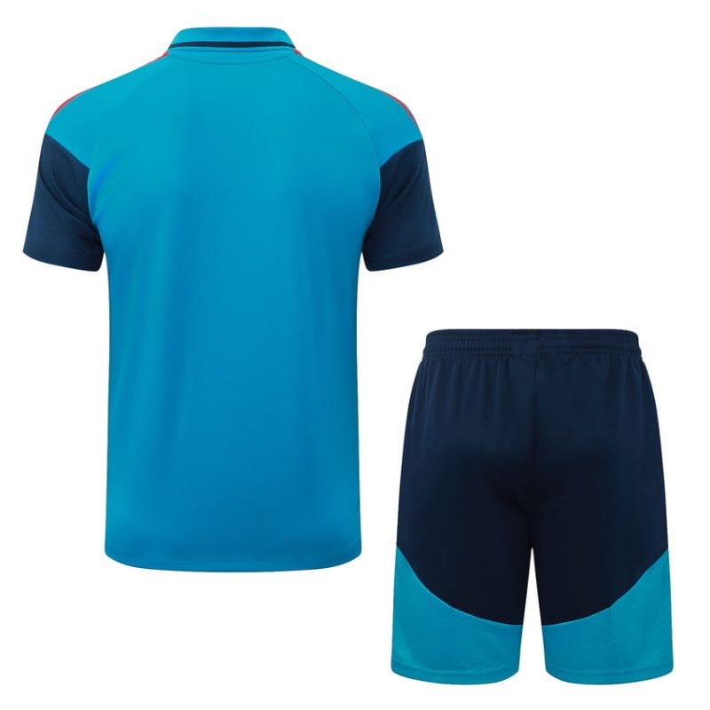 Survetement Espagne Polo 2026 2027 Bleu Clair (2) Survetement Espagne Polo 2026 2027 Bleu Clair