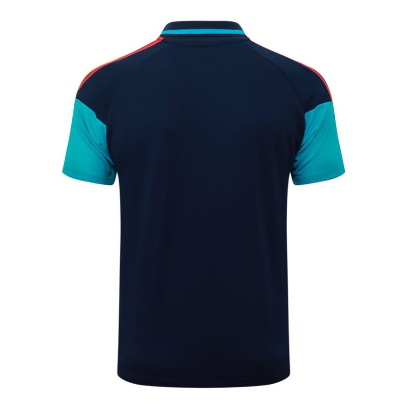 Survetement Espagne Polo 2026 2027 Bleu Sombre (3) Survetement Espagne Polo 2026 2027 Bleu Sombre