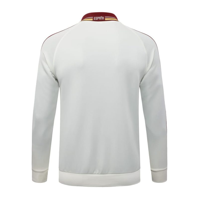 Survetement Espagne Veste 2026 2027 Blanc Rouge (3) Survetement Espagne Veste 2026 2027 Blanc Rouge