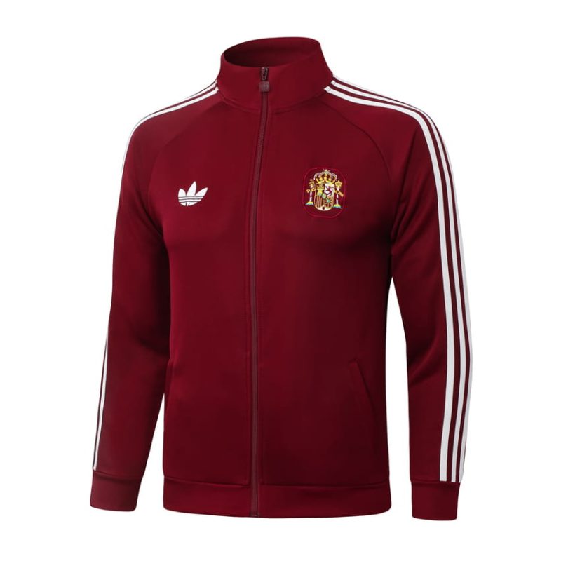 Survetement Espagne Veste 2026 2027 Rouge (4) Survetement Espagne Veste 2026 2027 Rouge