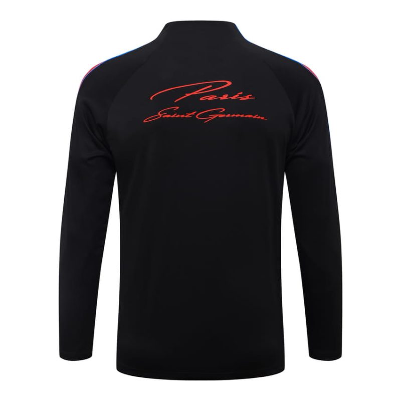 Survetement PSG Training 2026 2027 Noir Rouge (2) Survetement PSG Training 2026 2027 Noir Rouge