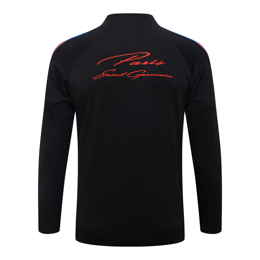 Survetement PSG Training 2026 2027 Noir Rouge
