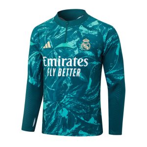Survetement Real Madrid Training 2026 2027 Vert Tache