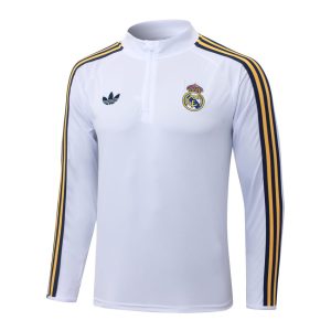 Survetement Real Madrid Veste 2026 2027 Blanc Clair