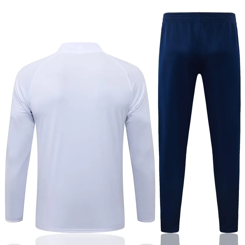 Survetement Real Madrid Veste 2026 2027 Blanc Clair