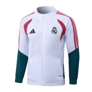 Survetement Real Madrid Veste 2026 2027 Blanc Rouge