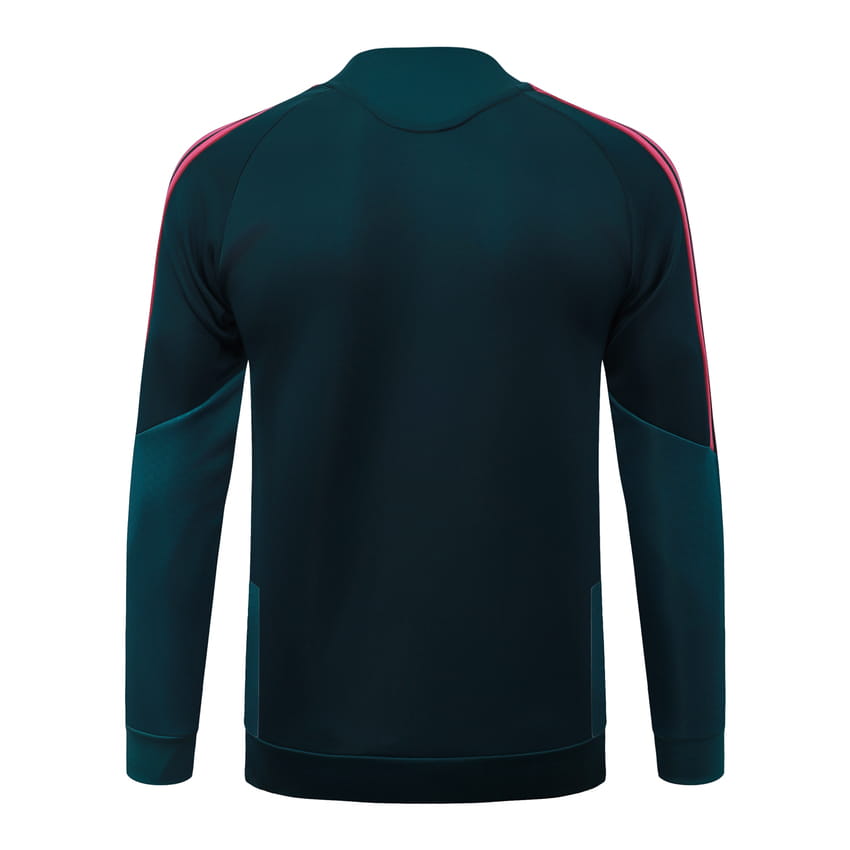 Survetement Real Madrid Veste 2026 2027 Bleu Pétrole
