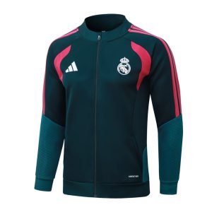 Survetement Real Madrid Veste 2026 2027 Bleu Pétrole