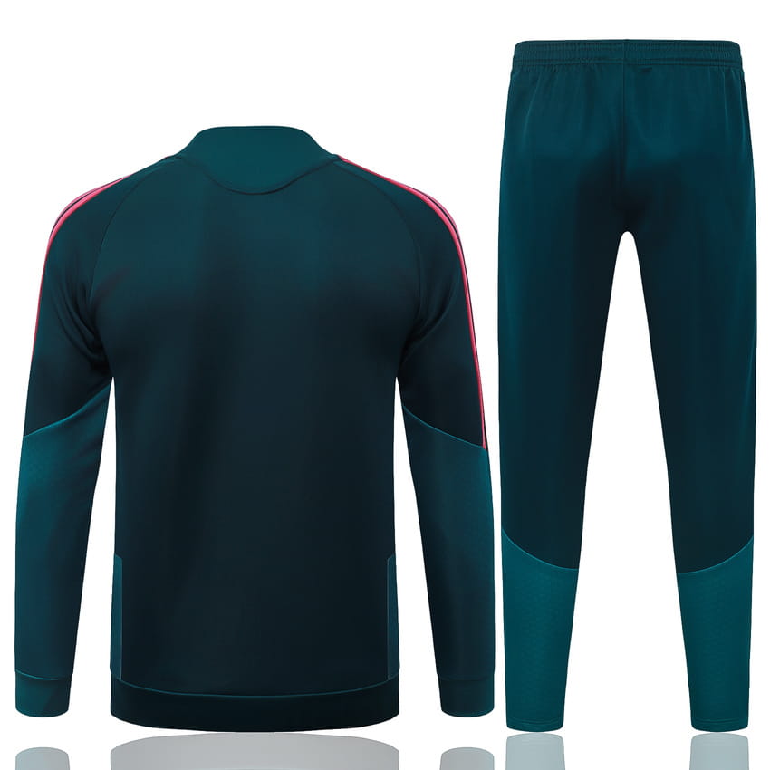 Survetement Real Madrid Veste 2026 2027 Bleu Pétrole