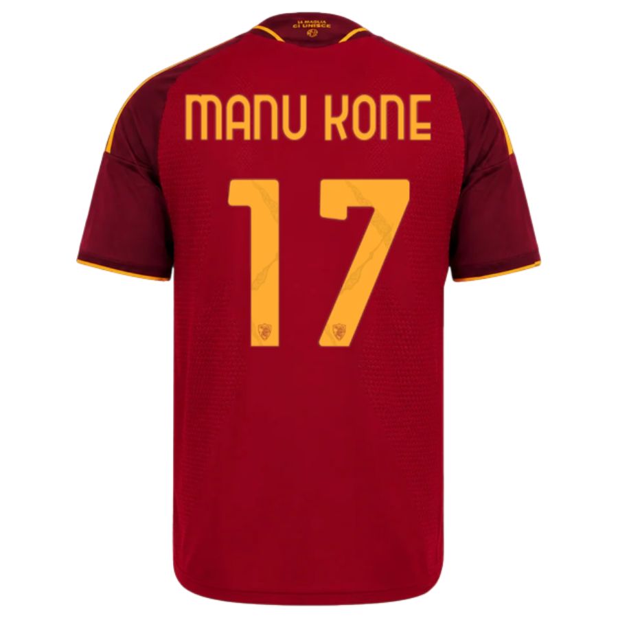 Maillot AS Roma Domicile 2026 2027 Manu Kone