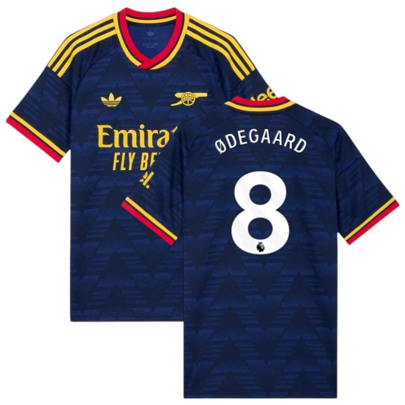 Maillot Arsenal Exterieur 2026 2027 Odegaard (1)