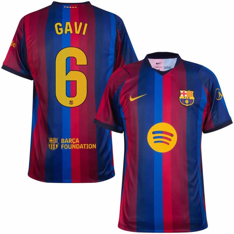 Maillot Barca Domicile 2026 2027 Gavi (1)