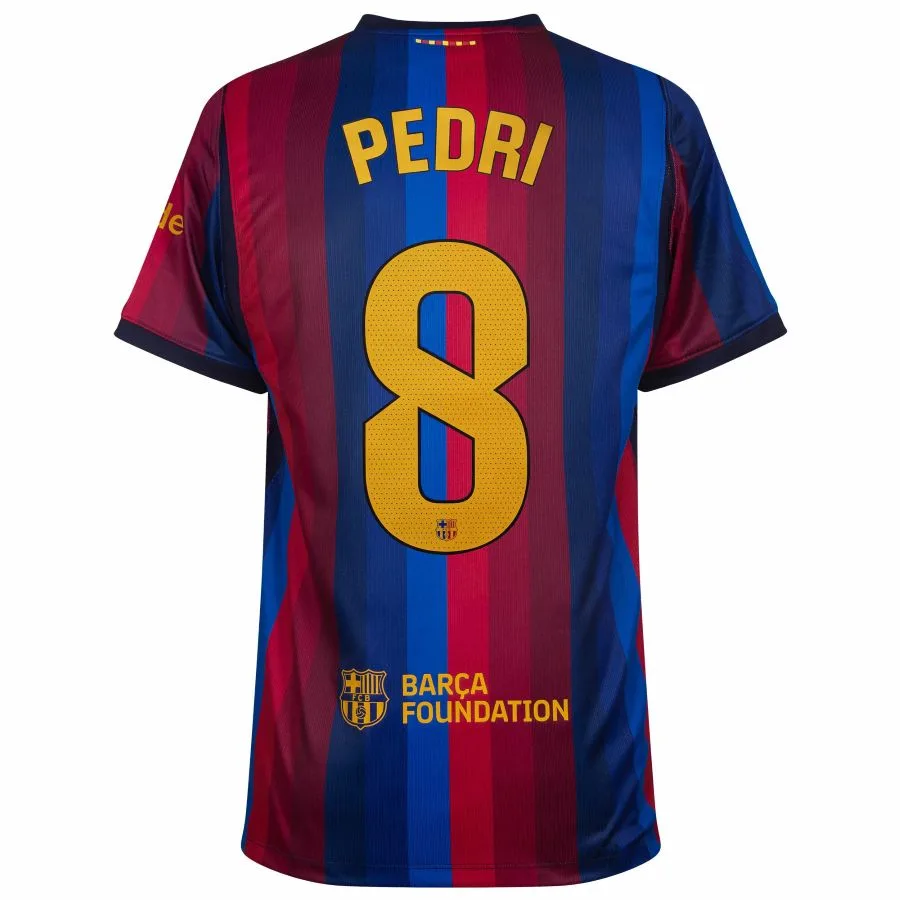 Maillot Barca Domicile 2026 2027 Pedri (2)