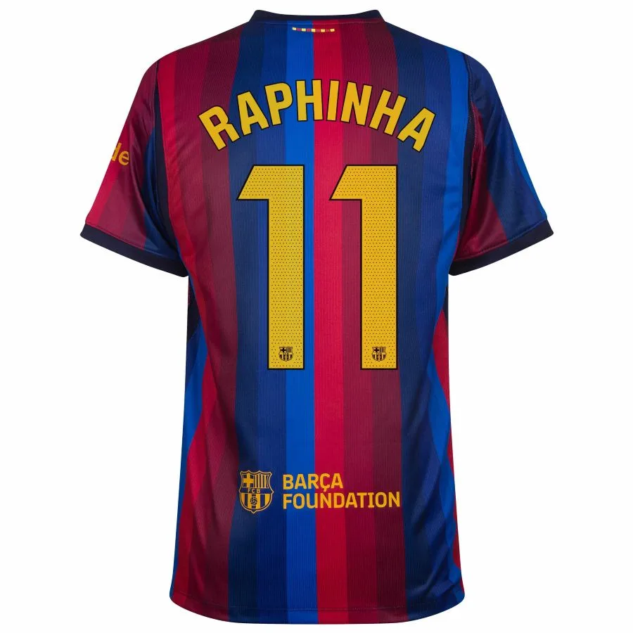 Maillot Barca Domicile 2026 2027 Raphinha (2)